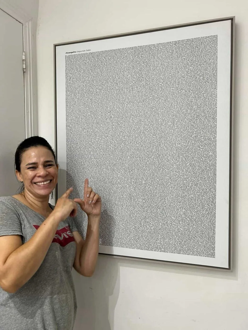 Arte bíblica em ambiente real